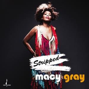 Stripped Gray Macy