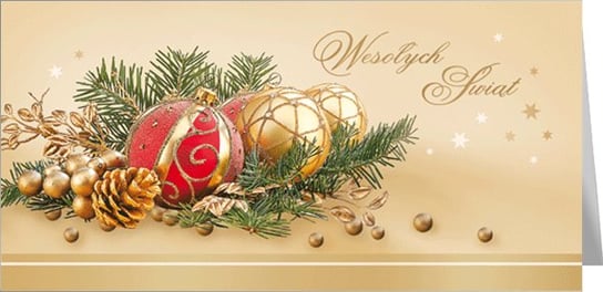Stroik świąteczny kartka bez tekstu L-BT 983 Czachorowski