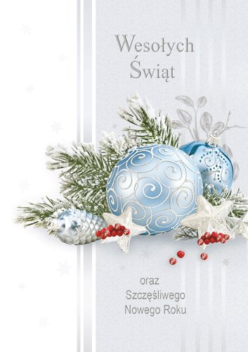 Stroik świąteczny kartka bez życzeń GD-BT 77 Czachorowski
