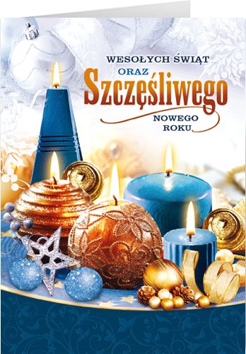 Stroik świąteczny kartka z tekstem  N-T 04 Czachorowski