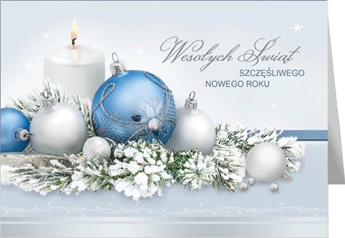 Stroik świąteczny kartka z życzeniami GD-T 106 Czachorowski