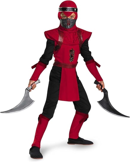 Strój Black Ninja Samuraj Shuriken Czarny Smok Viper 120/130 ALTERA