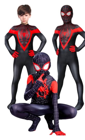 Strój Czarny Spiderman - 110-116 Inna marka