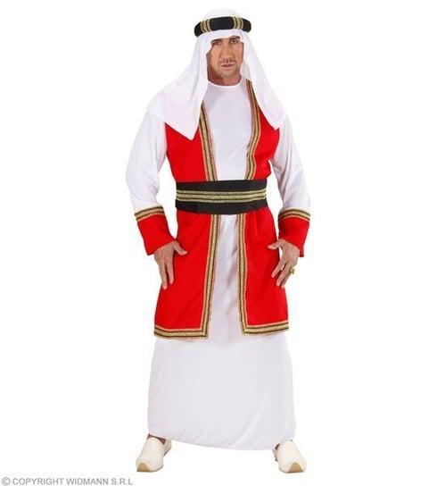Strój dla dorosłych, Arabski Książe, rozmiar M Widmann
