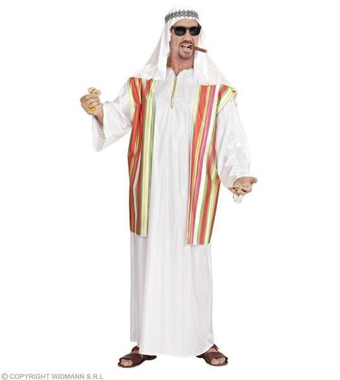 Strój dla dorosłych, Arabski Książe Sheik, rozmiar XL Widmann
