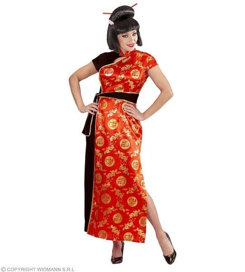Strój dla dorosłych, Kimono Chinka, czerwony, rozmiar M Widmann