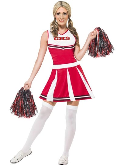 Strój dla dorosłych, kostium cheerleaderki, rozmiar M Smiffys