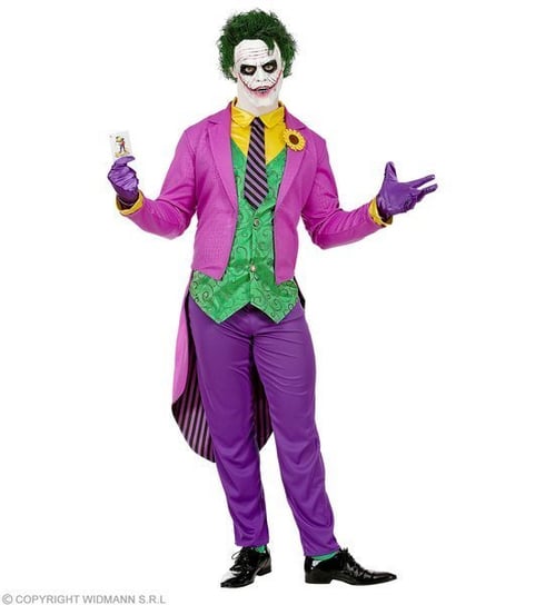 Strój dla dorosłych, Mad Joker, rozmiar L Widmann