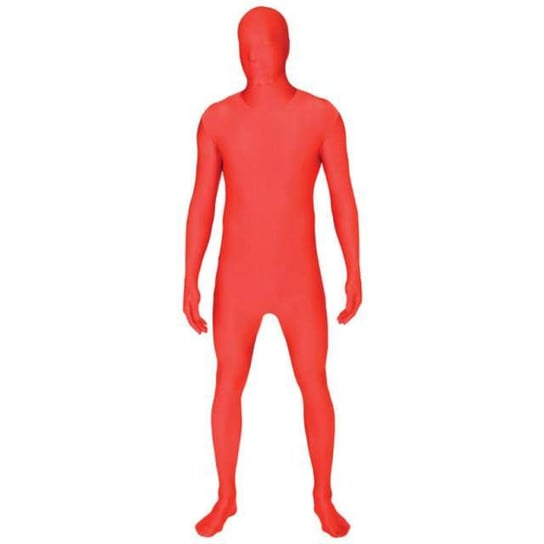 Strój dla dorosłych "Morphsuit - kombinezon", czerwony, rozmiar XL Amscan