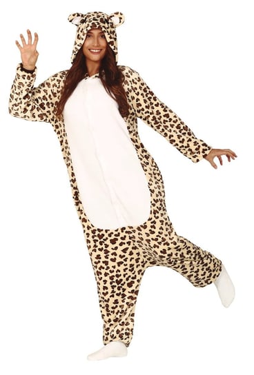 Strój Dla Dorosłych Piżama Pantera, Leopard Guirca