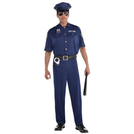 Strój dla dorosłych "Policjant", rozmiar M Amscan