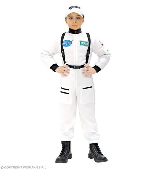Strój dla dzieci, astronauta, rozmiar 128 Widmann