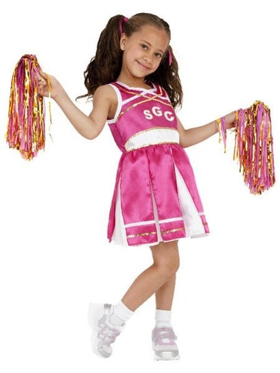 Strój dla dzieci, Cheerleaderka, różowy, rozmiar 146 Smiffys
