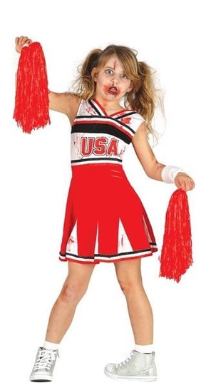 Strój dla dzieci, Cheerleaderka Zombie, rozmiar 116 Guirca