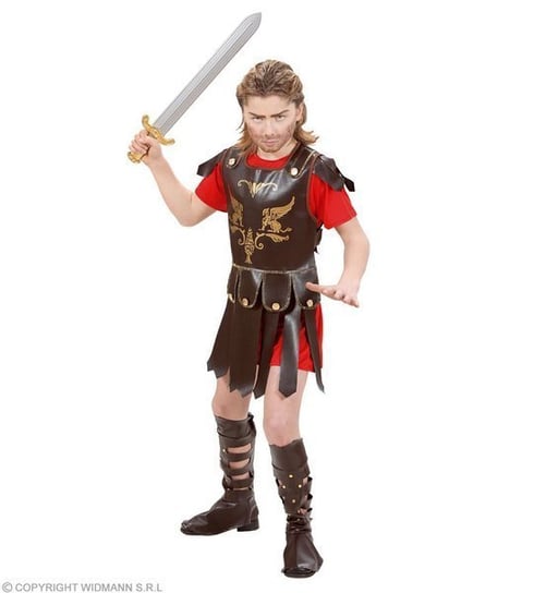 Strój dla dzieci, Mały Gladiator, rozmiar 140 Widmann