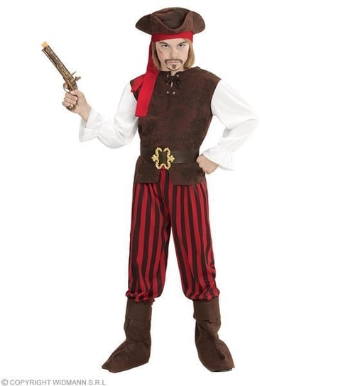 Strój dla dzieci, Mały Pirat Jack, rozmiar 116 Widmann