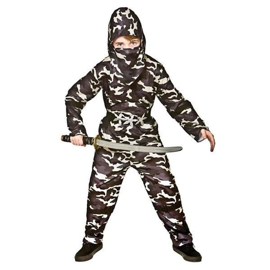 Strój dla dzieci, ninja moro, rozmiar 128 Wicked Costumes