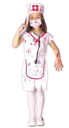 Strój dla dzieci, pielęgniarka zombie, rozmiar 116 Guirca