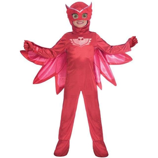 Strój dla dzieci PJ Masks Amaya Sowella LUX, rozmiar 116/128cm Amscan