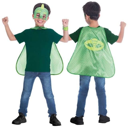 Strój dla dzieci "PJ Masks Greg Gekson Premium", rozmiar 4-8 lat Amscan