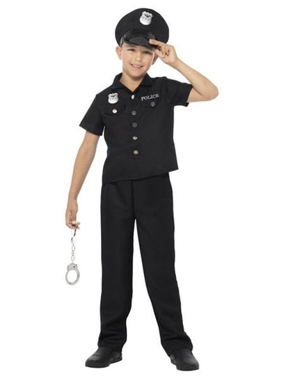 Strój dla dzieci, policjant, rozmiar 116 Smiffys