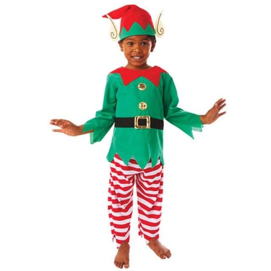 Strój dla dzieci "Pomocny Elf", rozmiar 3-5 lat Amscan