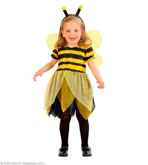 Strój dla dzieci, pszczółka, rozmiar 104 Widmann