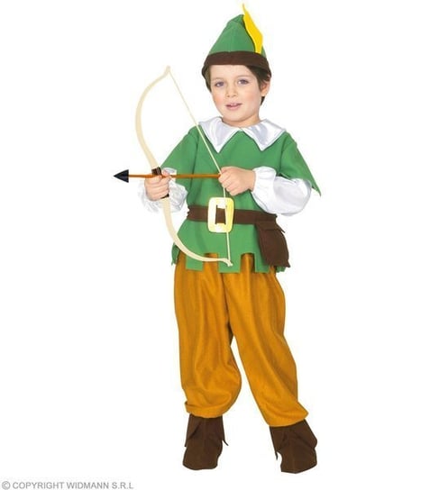 Strój dla dzieci, Robin Hood, rozmiar 110 Widmann