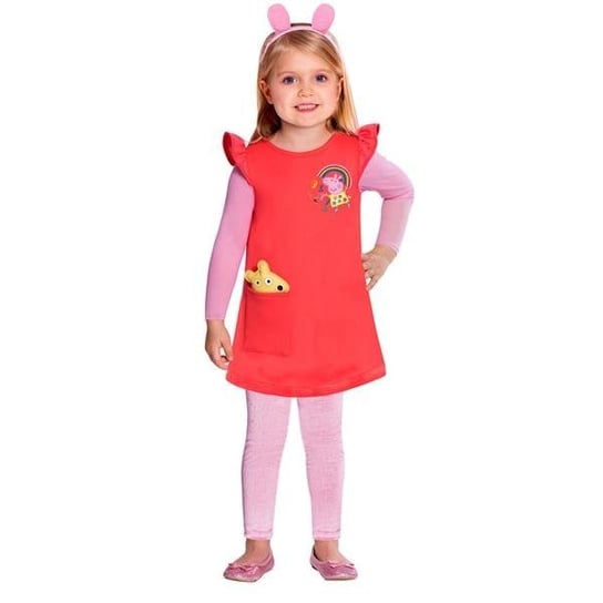 Strój dla dzieci, sukienka - Świnka Peppa, rozmiar 110 Amscan