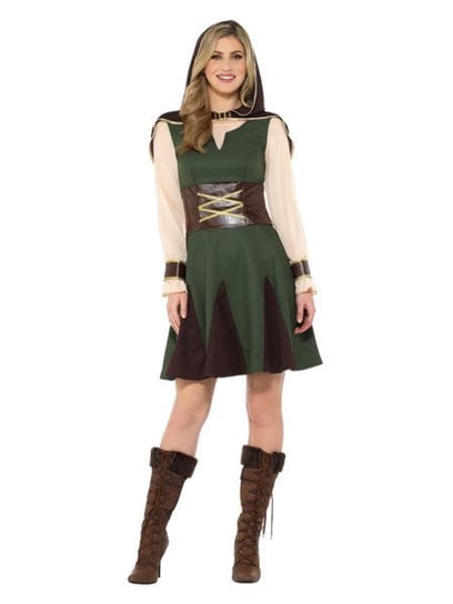 Strój Dziewczyna Robin Hooda-L Smiffys