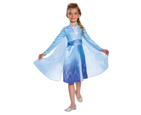 Strój Elsa Classic - Frozen 2 (licencja), rozm. S (5-6 lat) Disguise