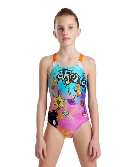 Strój kąpielowy dla dzieci Arena Girl's V Back 128cm Arena