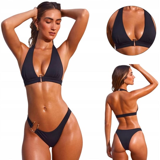 Strój Kąpielowy Dwuczęściowy Kostium Plażowy Elegancki Bikini roz. M 38 BikiniWear