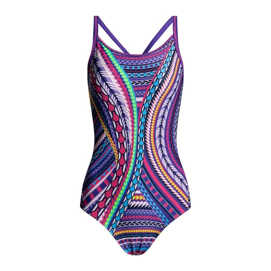 Strój Kąpielowy Jednoczęściowy Damski Funkita Diamond Back Fioletowy Fs11L0153008 10 Funkita