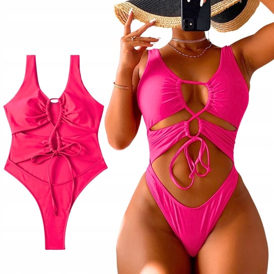 Strój Kąpielowy Jednoczęściowy Kostium Plażowy Elegancki Bikini roz. S 36 BikiniWear
