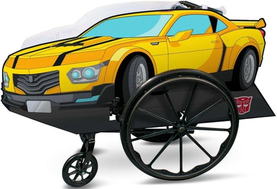 Strój karnawałowy Disney pojazd Transformers Bumblebee na wózek inwalidzki Disguise