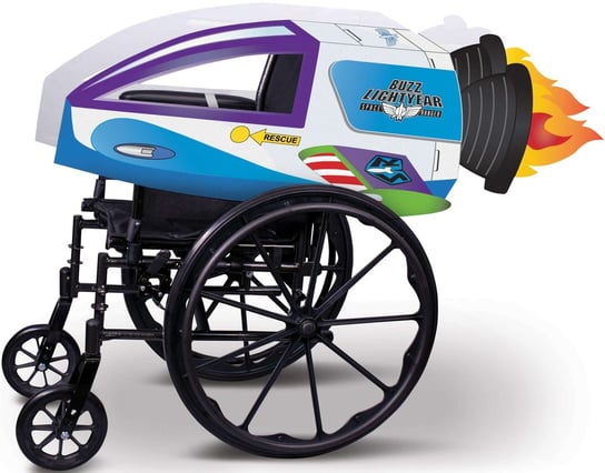 Strój karnawałowy kostium Toy Story rakieta Buzz Astral na wózek inwalidzki Disguise