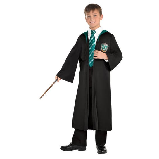 Strój, Kostium przebranie Harry Potter, Slytherin 6-8 lat AMSCAN