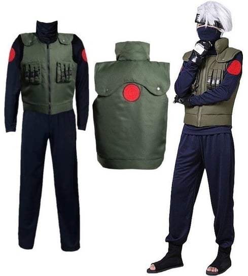 Strój Kostium Przebranie Kakashi Hatake Naruto Anime Cosplay M/L 170/176 Hopki