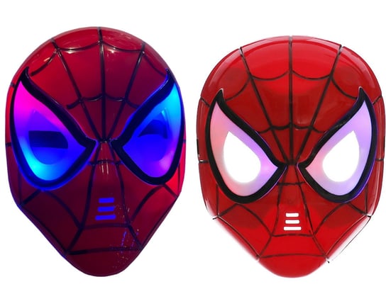 Strój Maska Spiderman Człowiek Pająk Świecące Oczy Strój Inna marka