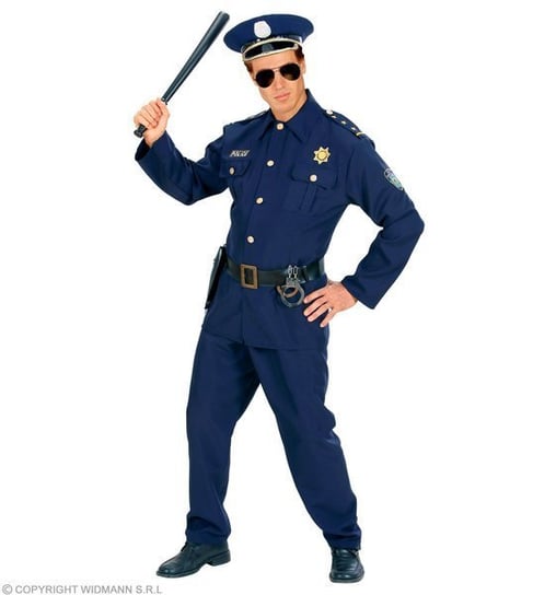 Strój nowojorski policjant, rozmiar l Widmann
