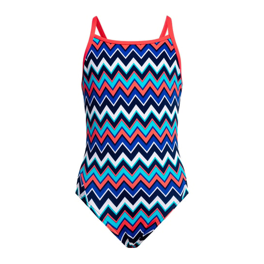 Strój pływacki jednoczęściowy dziecięcy Funkita Diamond Back One Piece Nautical Mile Funkita