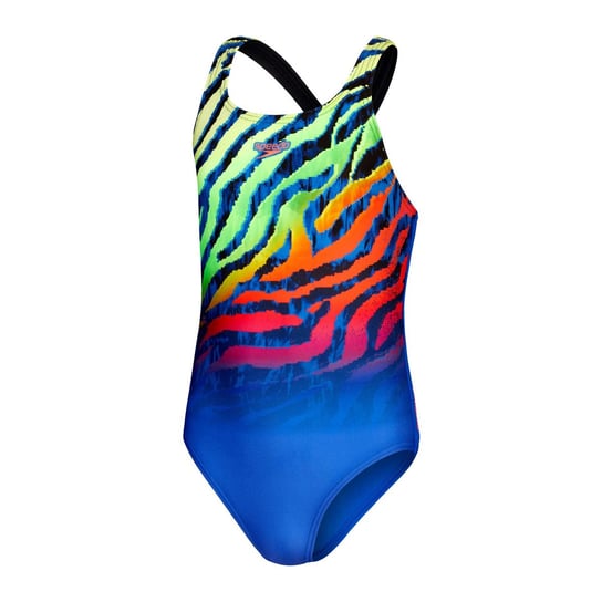 Strój Pływacki Jednoczęściowy Dziewczęcy Speedo Blue/Green 7-8yrs Speedo