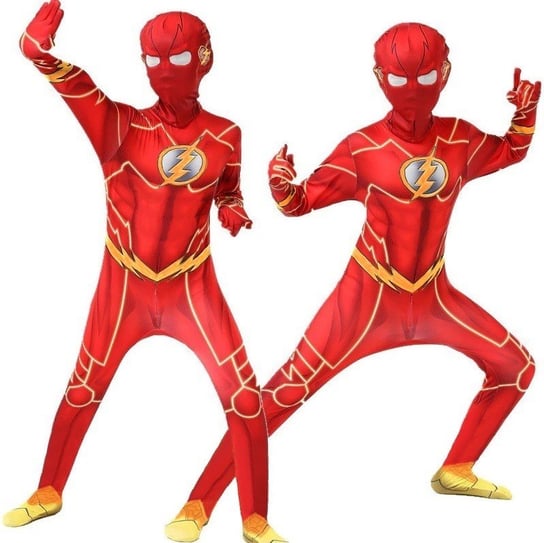 Strój Przebranie Flash Superbohater 104/110 4-5L Hopki