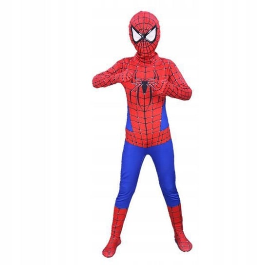 Strój Spiderman Człowiek Pająk Halloween Kostium L Korbi