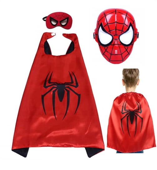Strój Spiderman (Maska + Peleryna) Inna marka