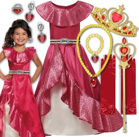 STRÓJ SUKIENKA PRZEBRANIE ELENA Z AVALORU NA BAL KARNAWAŁ 152 / 158 CM Hopki