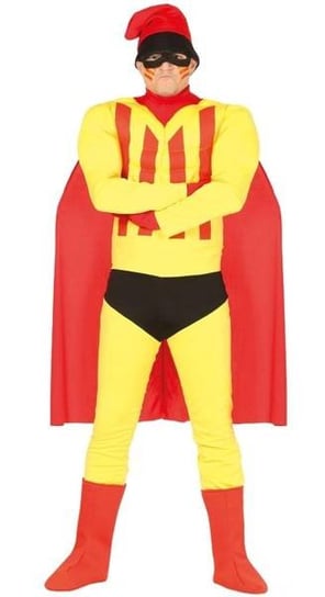 Strój Superbohater Żółto-Czerwony Guirca