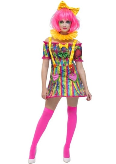 Stroje dla dorosłych, strój pani klaun kobieta klaun, rozmiar M Smiffys
