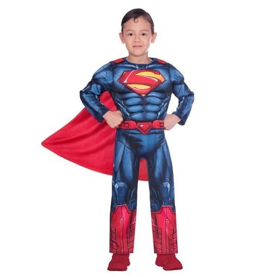 Stroje dla dzieci, strój superman licencja, rozmiar 104 Amscan